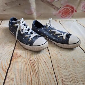Converse Denim & Dot Shoes